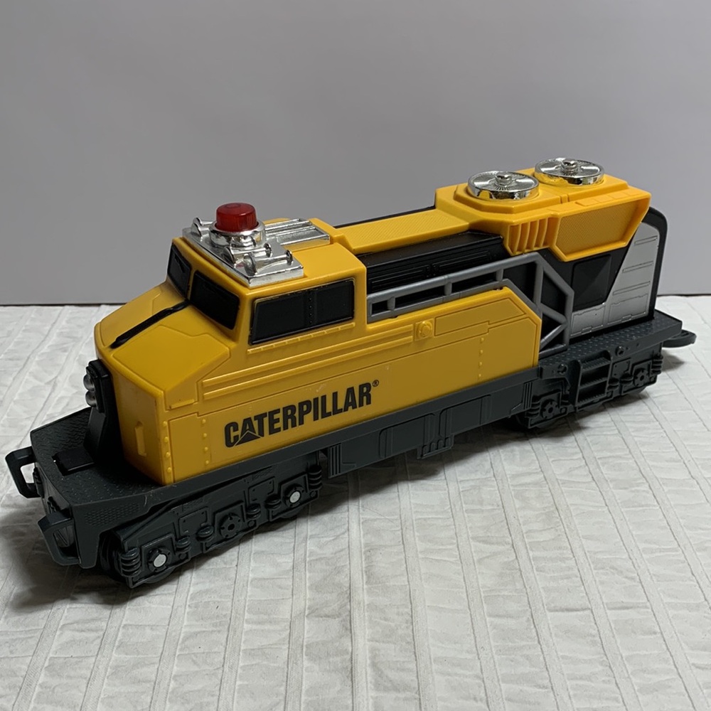 Caterpillar Train Locomotive by Toy State - Battery Operated